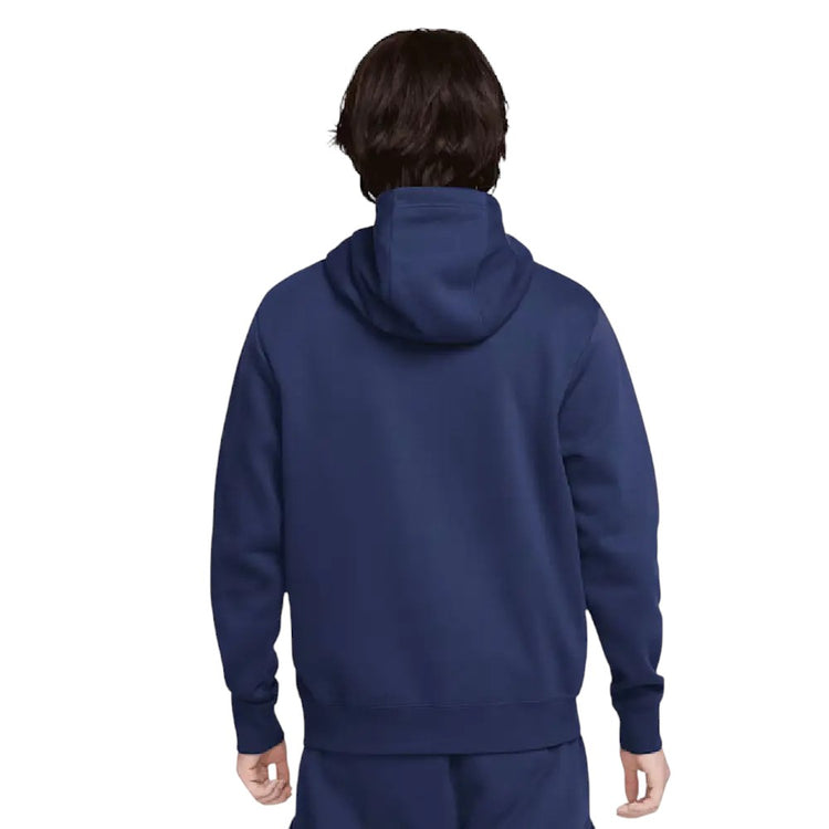 Sportswear Swoosh Air Fleece Hoodie - Bleu nuit/Kaki clair/Rouge gym