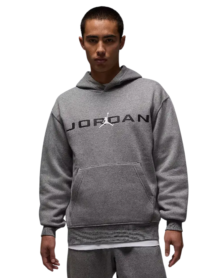 JORDAN Sweat à capuche Stretch Fleece - Gris Carbone/Noir HQ4643-091
