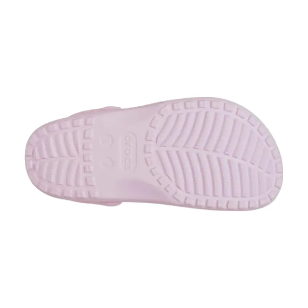 CROCS Classic Floral Cut Out Clog Slipper Pink Milk 210927-6ZW