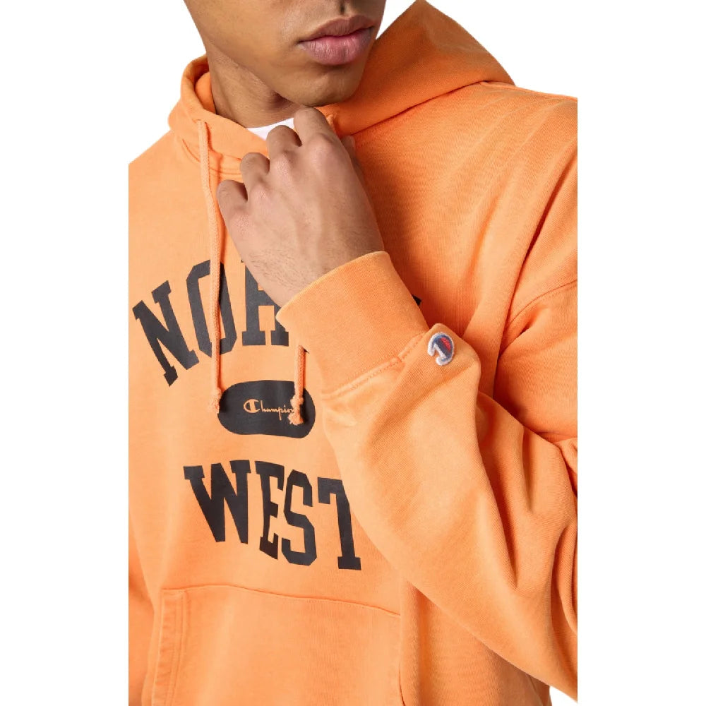CHAMPION Hooded Sweatshirt Orange 221988-OS068