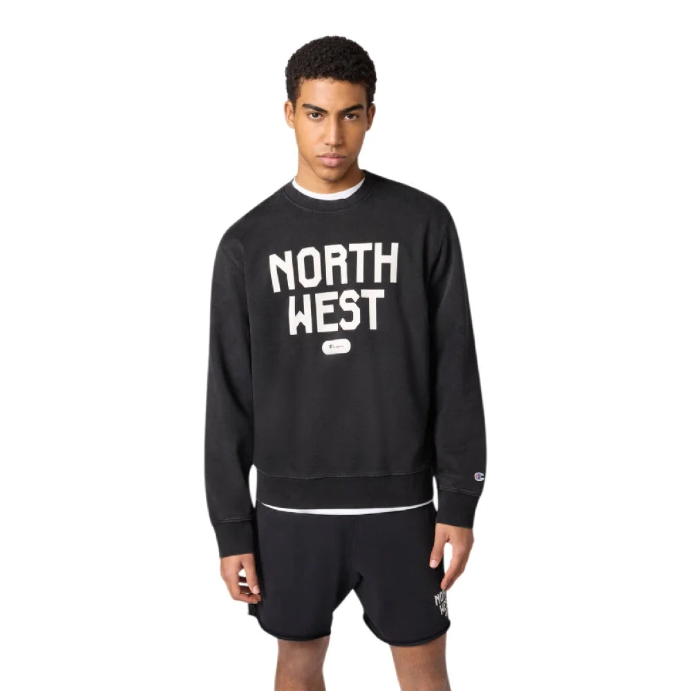 CHAMPION Crewneck Sweatshirt Black 221990-KK001