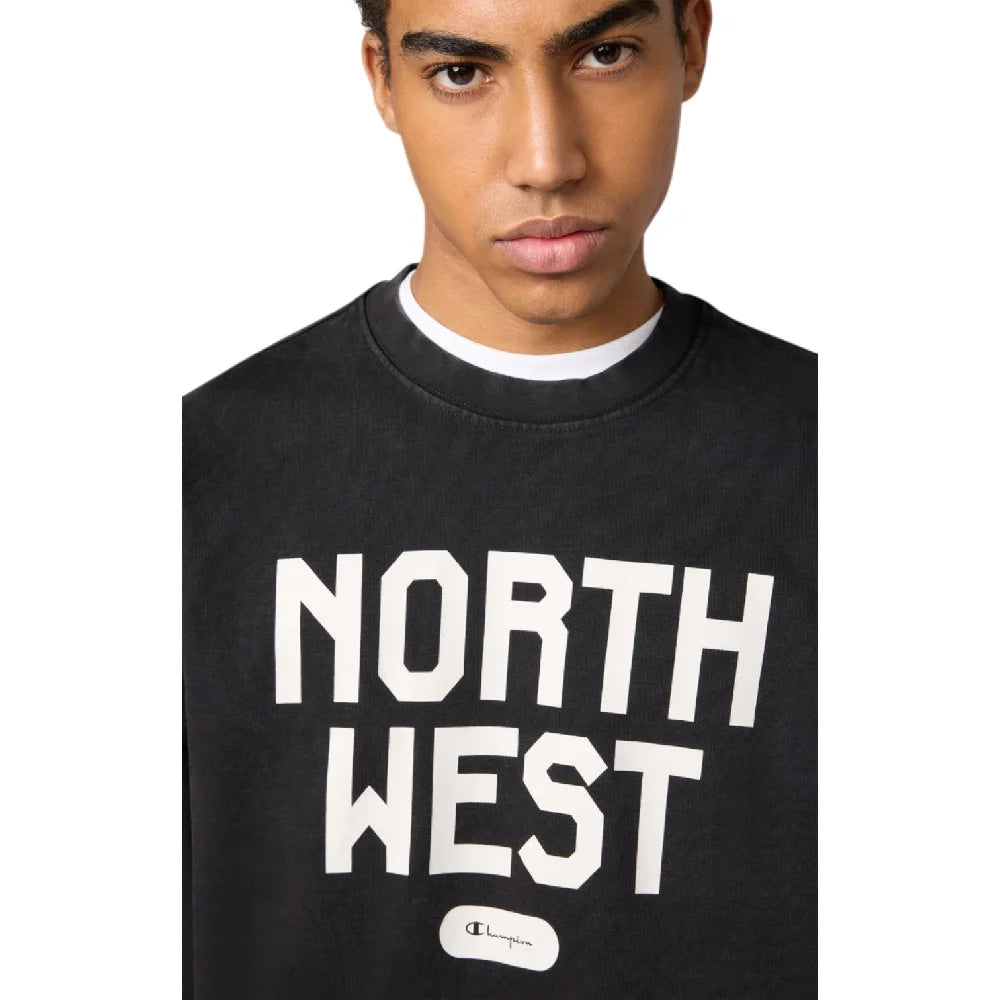 CHAMPION Crewneck Sweatshirt Black 221990-KK001