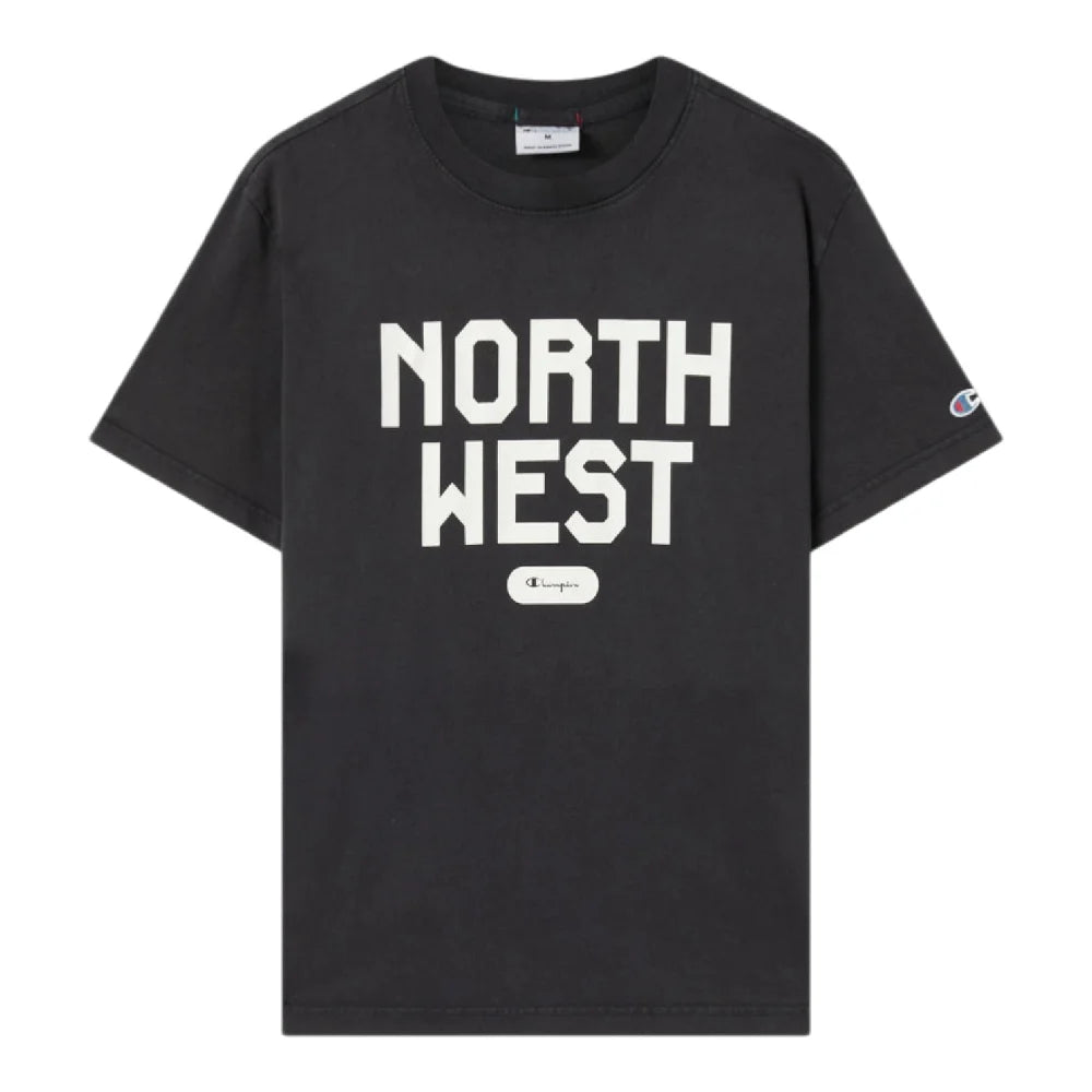 CHAMPION Ss T-Shirt Black 221993-KK001