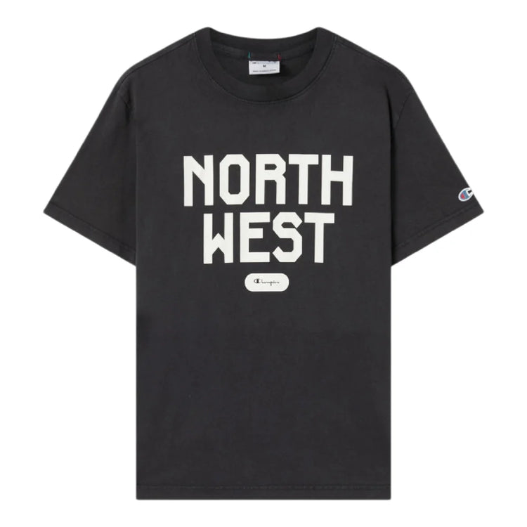 CHAMPION Ss T-Shirt Black 221993-KK001