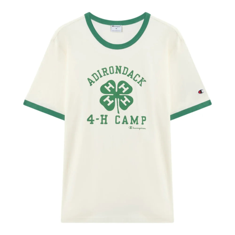 CHAMPION Ringer T-Shirt Cream Green 222054-YS172