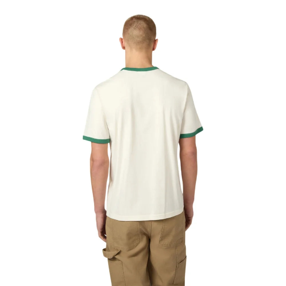 CHAMPION Ringer T-Shirt Cream Green 222054-YS172