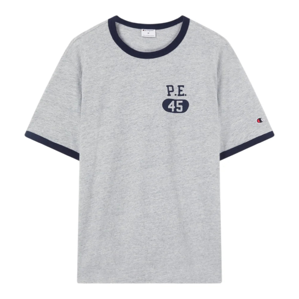 CHAMPION Ringer T-Shirt Grey 222055-EM021