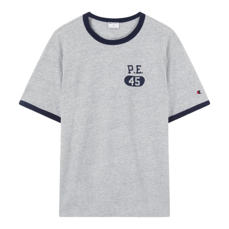 CHAMPION Ringer T-Shirt Grey 222055-EM021