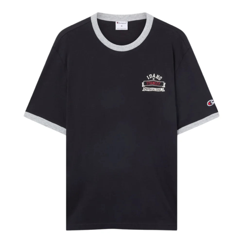 CHAMPION Ringer T-Shirt Black 222056-KK001