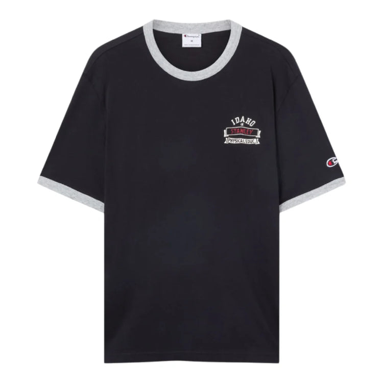 CHAMPION Ringer T-Shirt Black 222056-KK001