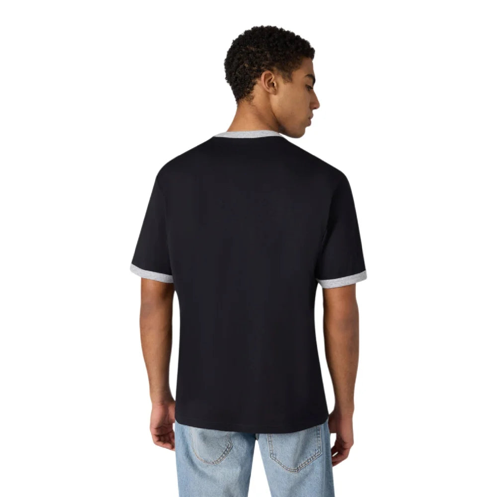 CHAMPION Ringer T-Shirt Black 222056-KK001
