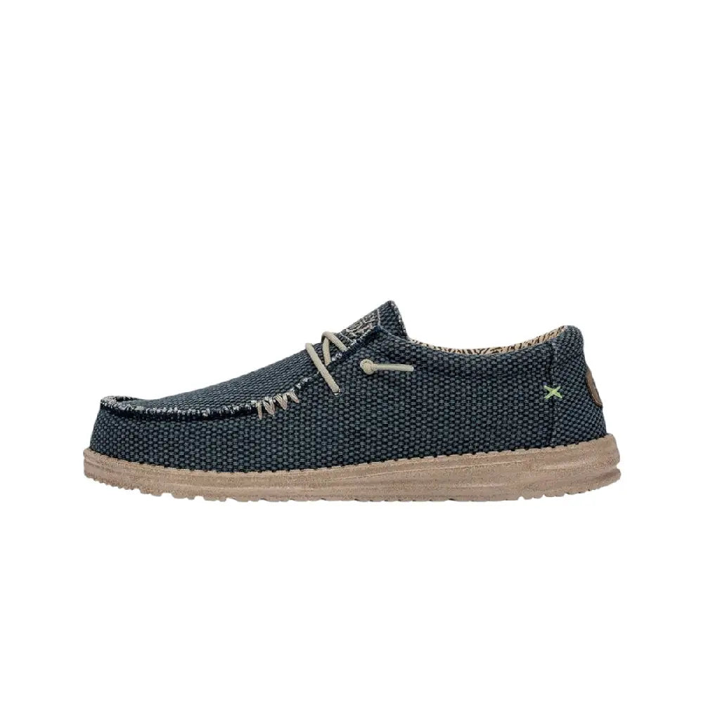 HEY DUDE Wally Braided Blue 40003-4NM