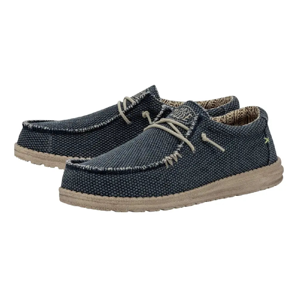 HEY DUDE Wally Braided Blue 40003-4NM
