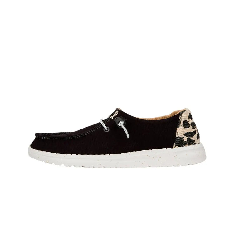 HEY DUDE Wendy Leopard Black Leopard 40735-0CU
