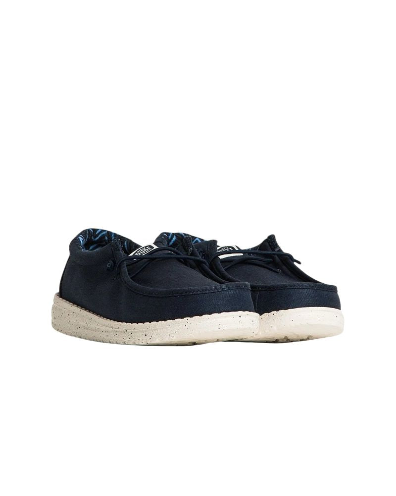 Wally Youth Stretch Canvas Bleu Marine