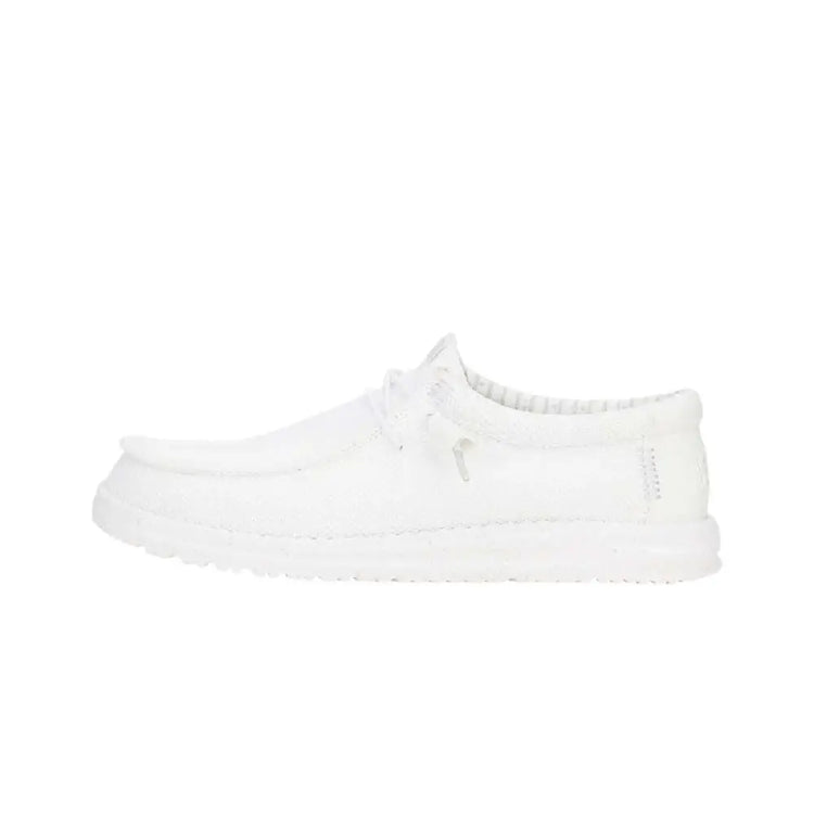 HEY DUDE Wally Stretch Sox White 41898-100