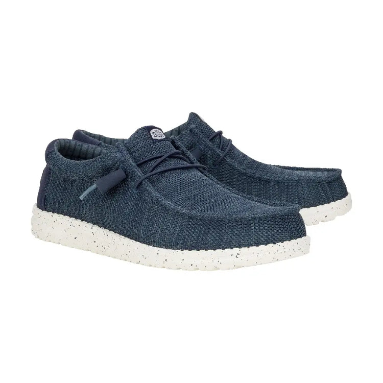 HEY DUDE Wally Stretch Sox Blue 41898-410