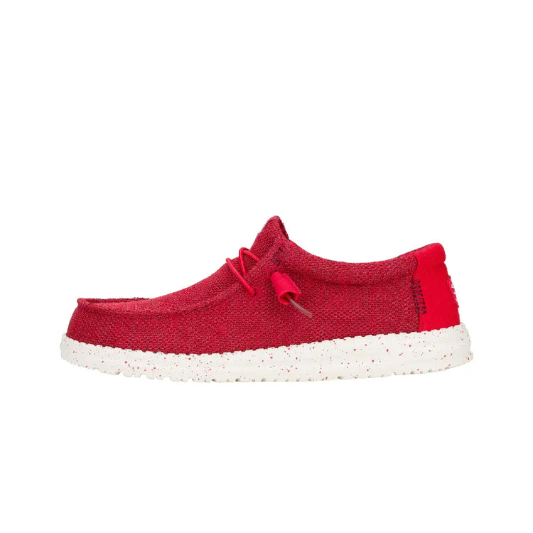 HEY DUDE Wally Stretch Sox Red 41898-610