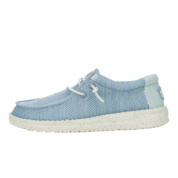 HEY DUDE Wally Youth Stretch Sox Bleu Nuage / Bleu Aube 42072-4TS