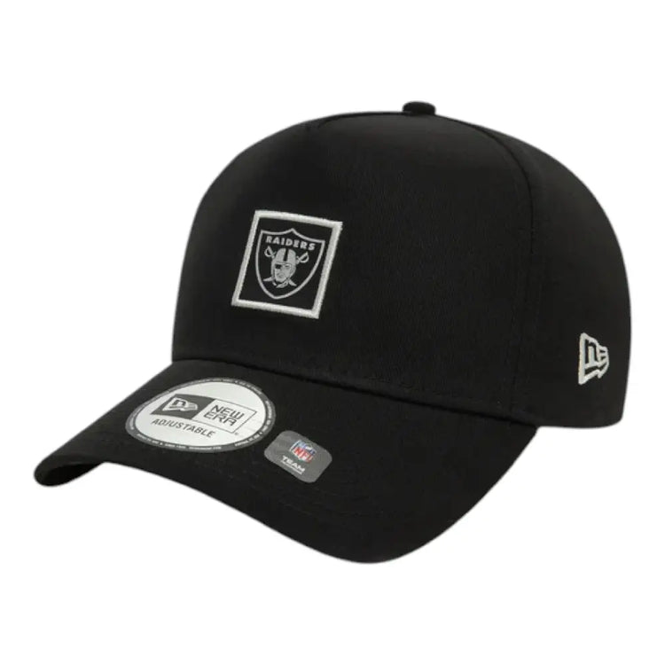 NEW ERA Las Vegas Raiders Metallic Patch 9FORTY E-Frame Cap Black 60580709
