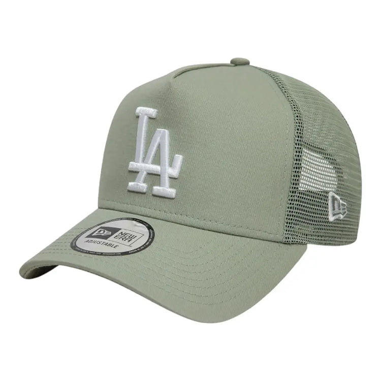 NEW ERA 9Forty MLB League Los Angeles Dodgers Trucker Cap Green 60595190