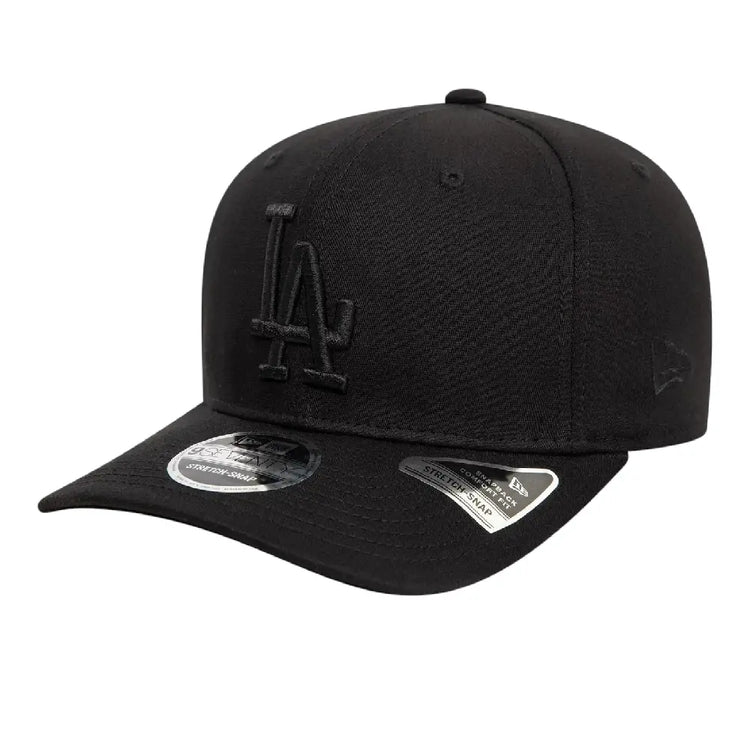NEW ERA LA Dodgers Monochrome Black 9SEVENTY Stretch Snap Adjustable Cap 60595447