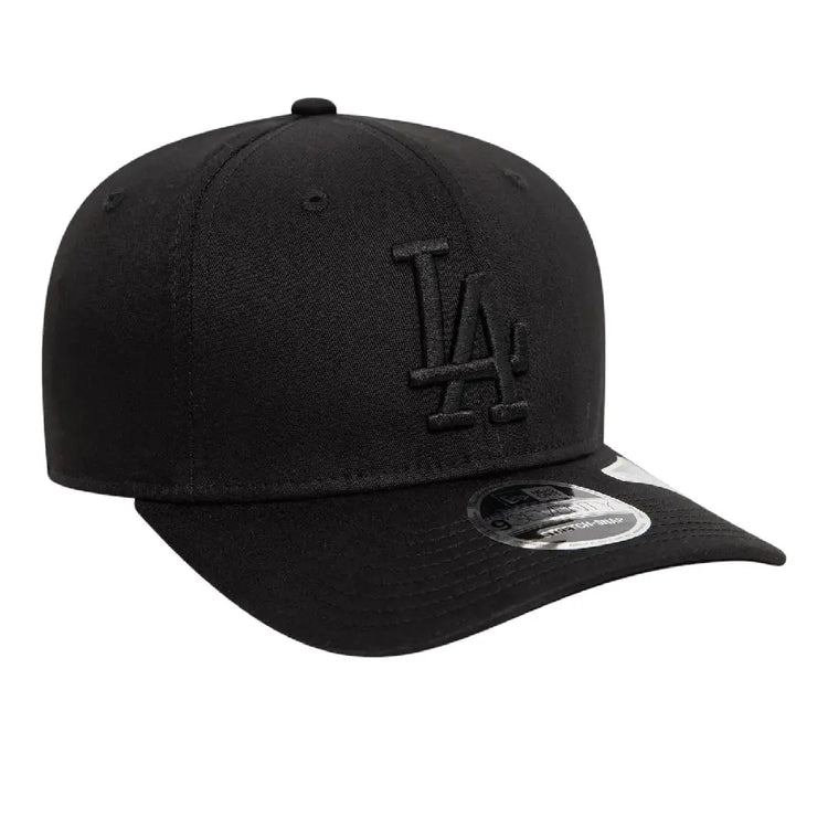 NEW ERA LA Dodgers Monochrome Black 9SEVENTY Stretch Snap Adjustable Cap 60595447