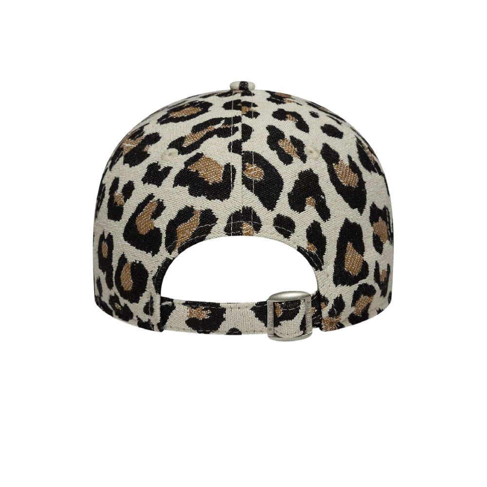 NEW ERA New York Yankees Womens MLB Leopard Midi Light Beige 9FORTY Cap 60771750