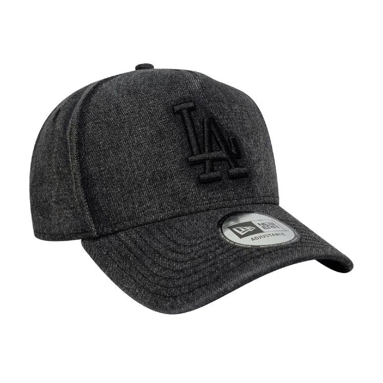 NEW ERA LA Dodgers MLB Denim Black 9FORTY E-Frame Cap 60771820