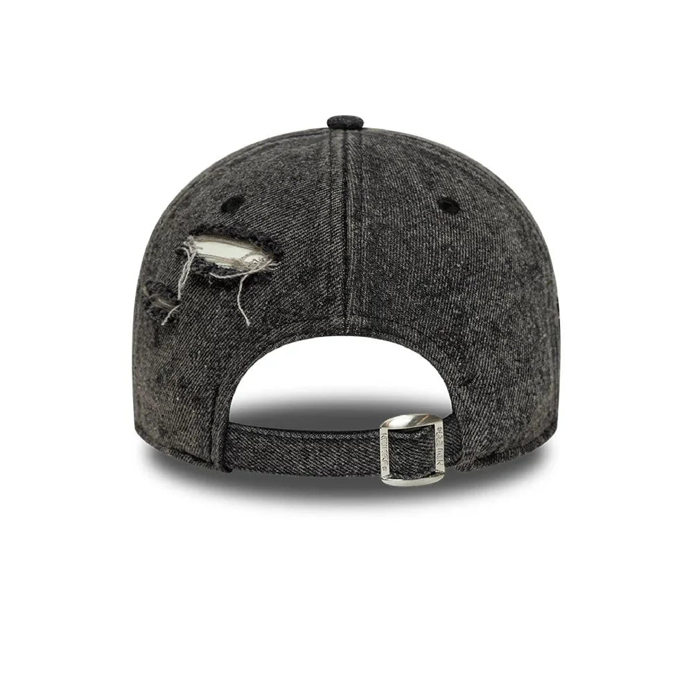 NEW ERA New York Yankees MLB Acid Wash Black 9FORTY Adjustable Cap 60856239