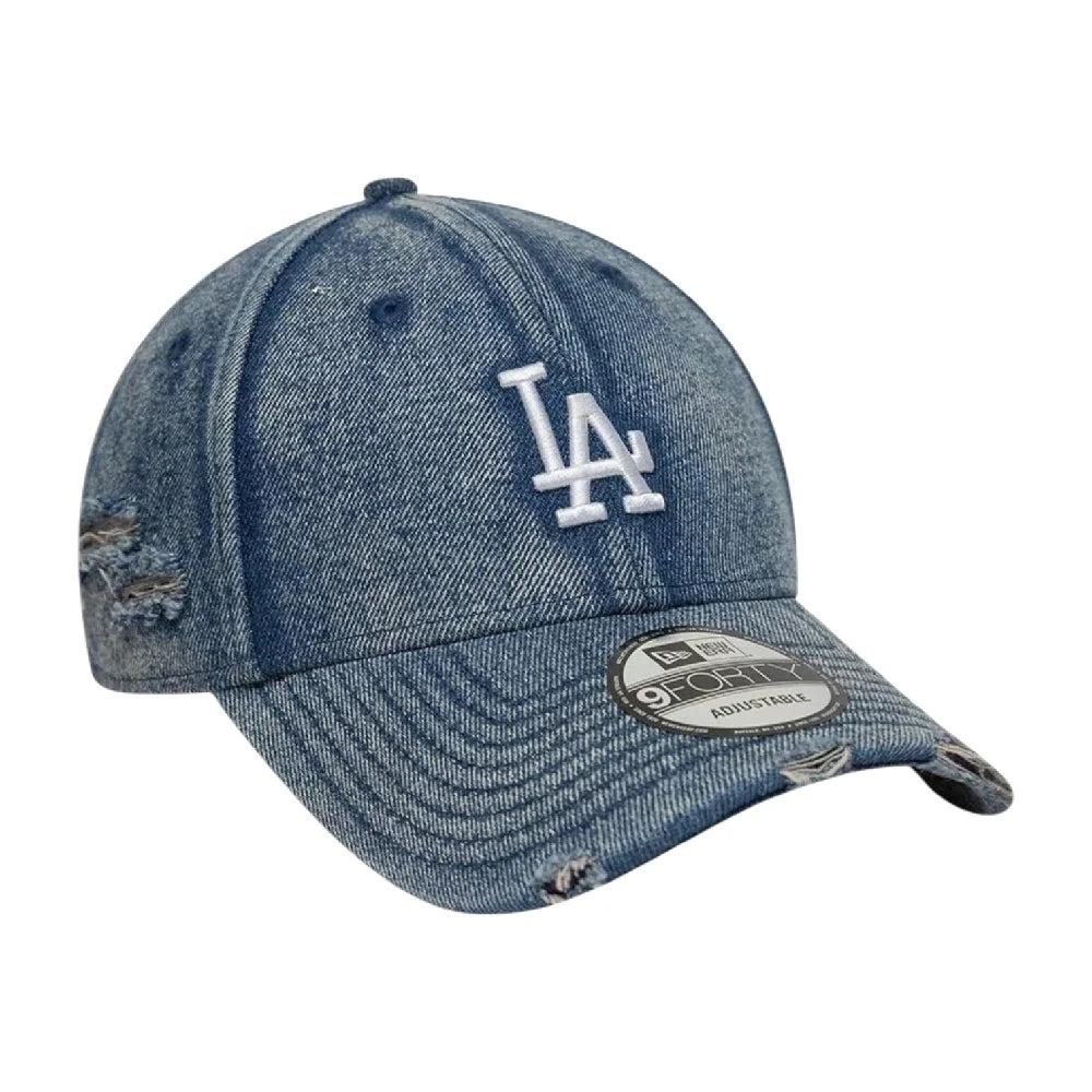 NEW ERA Acid Wash Denim 9Forty LA Los Angeles Dodgers Cap 60856240