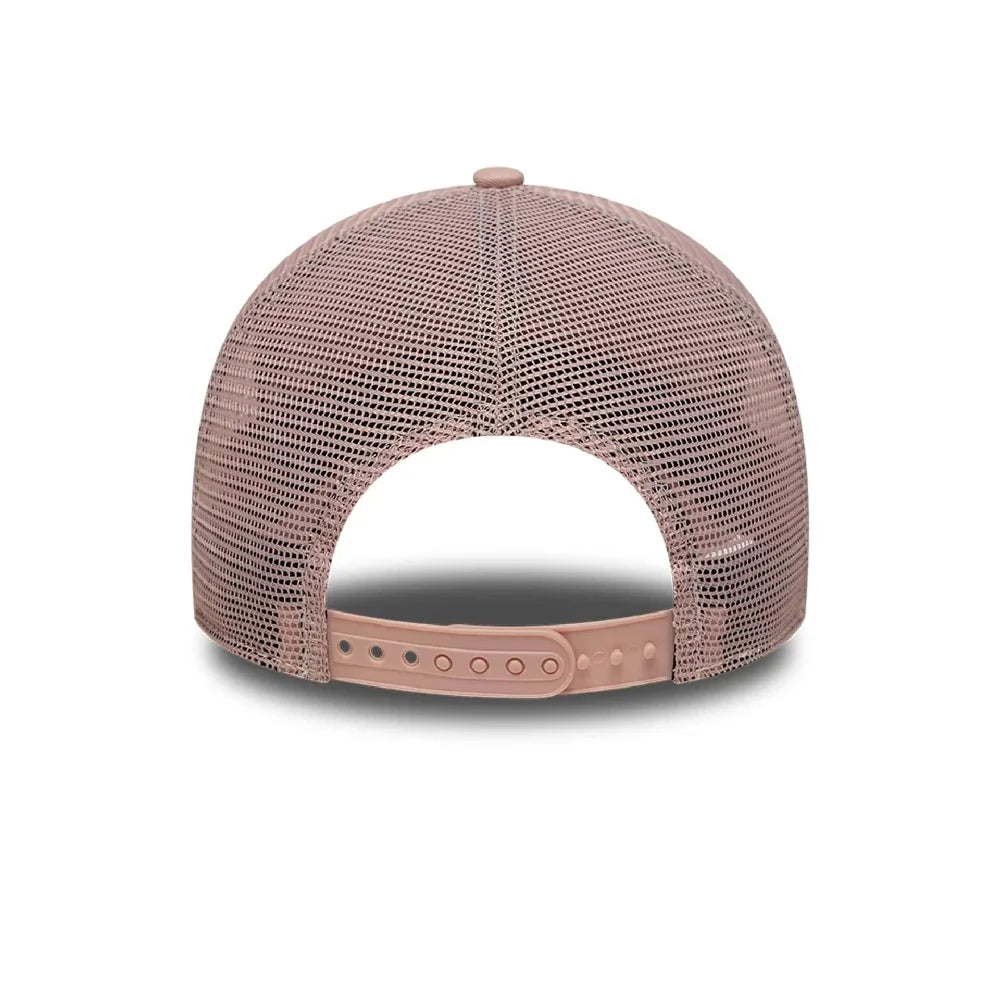 NEW ERA New York Yankees Womens MLB Floral Pastel Pink 9FORTY A-Frame Trucker Adjustable Cap 60856360