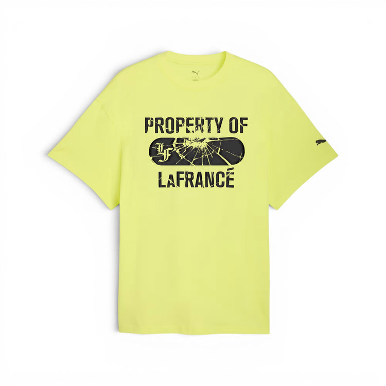 T-shirt unisexe oversize LaFrancé Supply Jaune frais