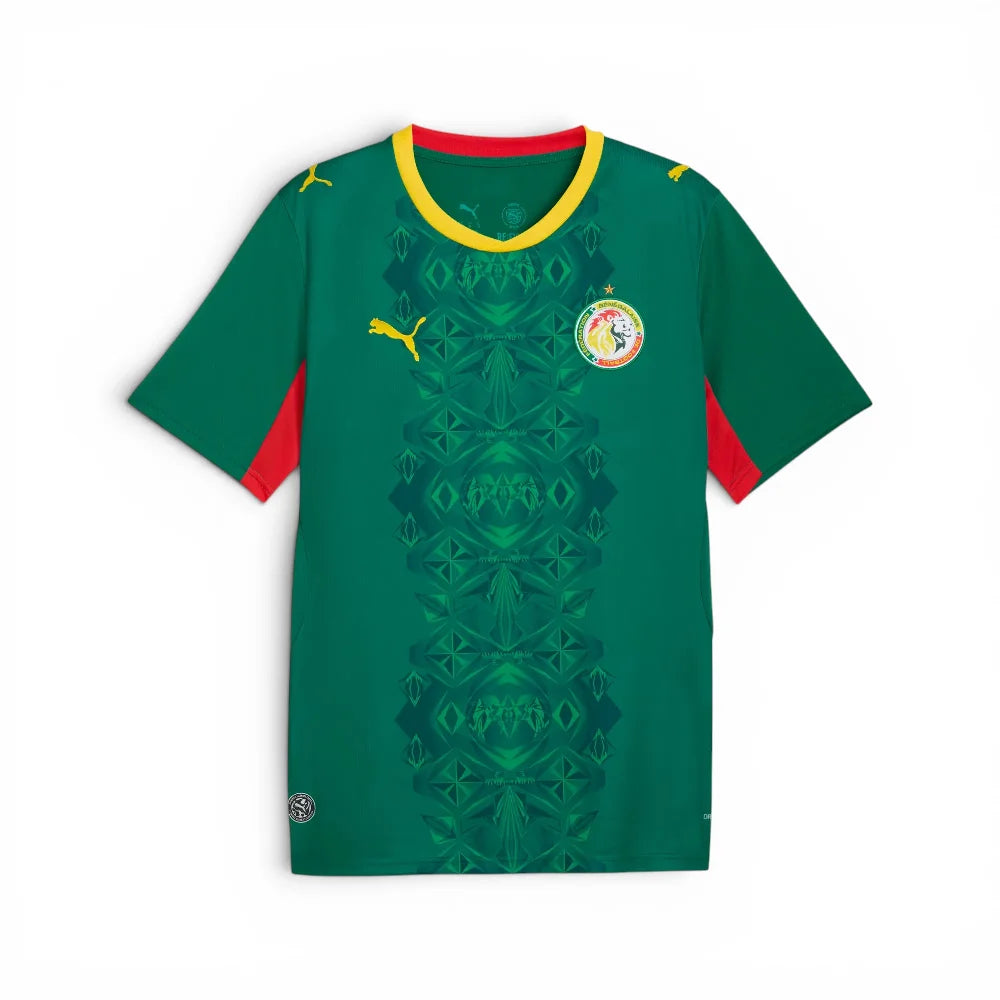PUMA Senegal 2026 Away Jersey Wild Green / Red 783171-02