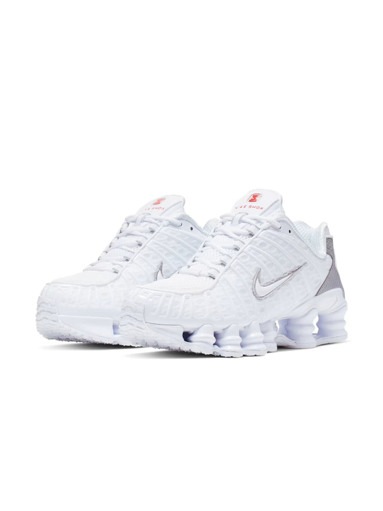 NIKE Nike Shox TL Blanc and Max Orange AR3566-100