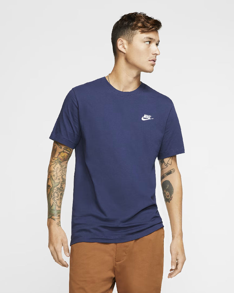 NIKE Nike Sportswear Club T-shirt Midnight Navy AR4997-410