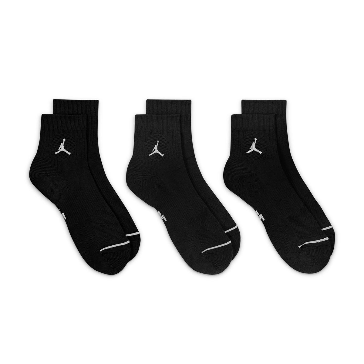 Air Jordan Socquettes Everyday (3 paires) Noires