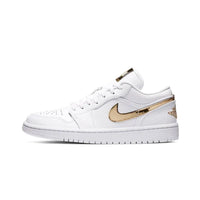 JORDAN Air Jordan 1 Low White Metallic Gold CZ4776-100