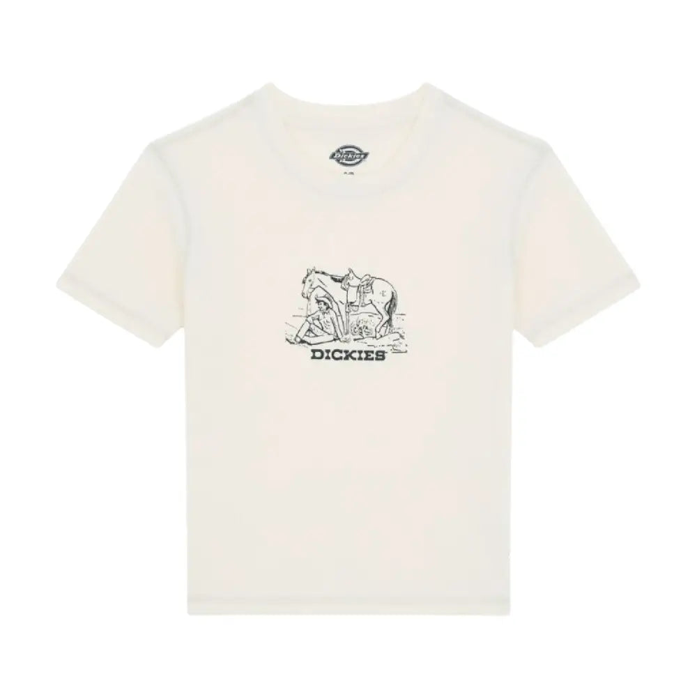 DICKIES Companion Center Logo T-Shirt Whitecap Gray DK0A4Z8KF901