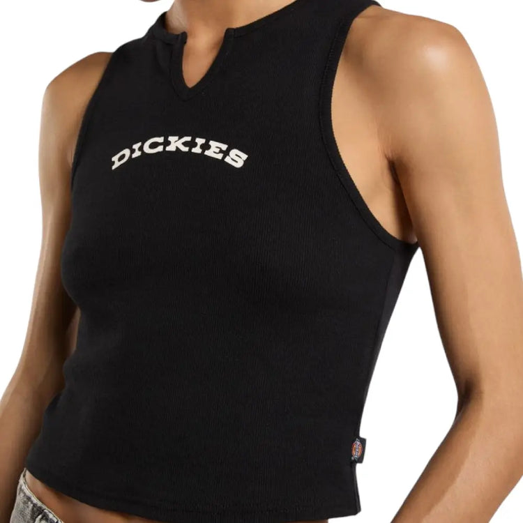 DICKIES V Neck Top W Black DK0A8677BLK1