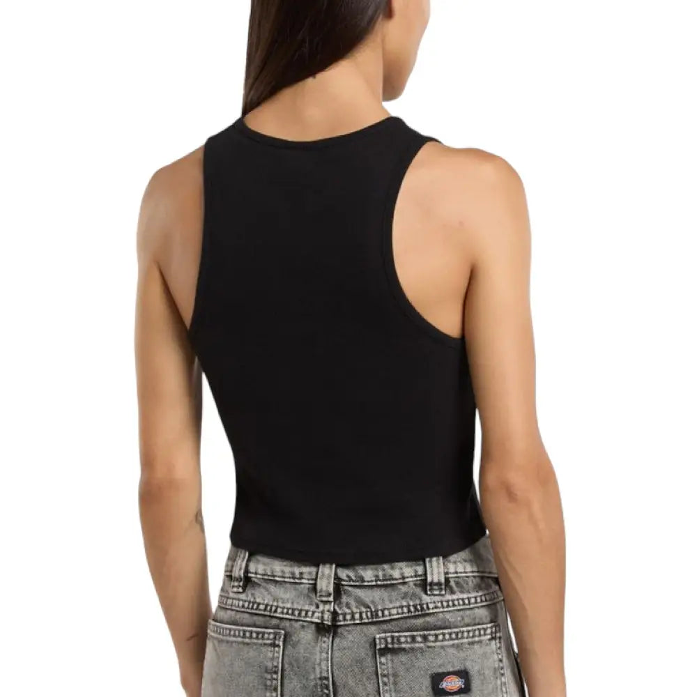 DICKIES V Neck Top W Black DK0A8677BLK1