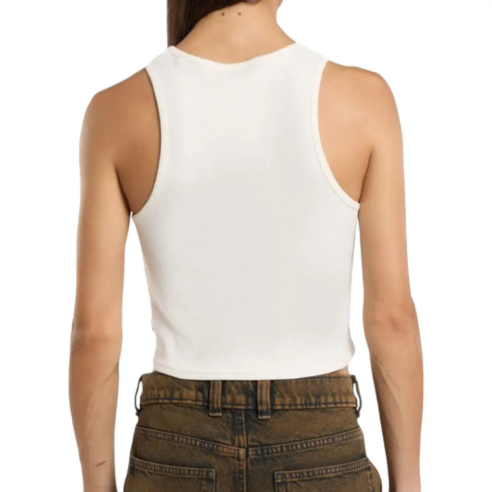 DICKIES V Neck Top White  DK0A8677C481