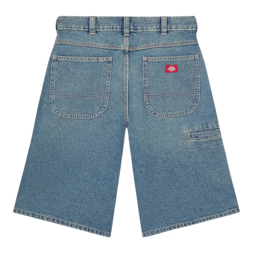 DICKIES 958 13 Inch Loose Short Jeans Khaki Tinted Blue DK0A88JPL231