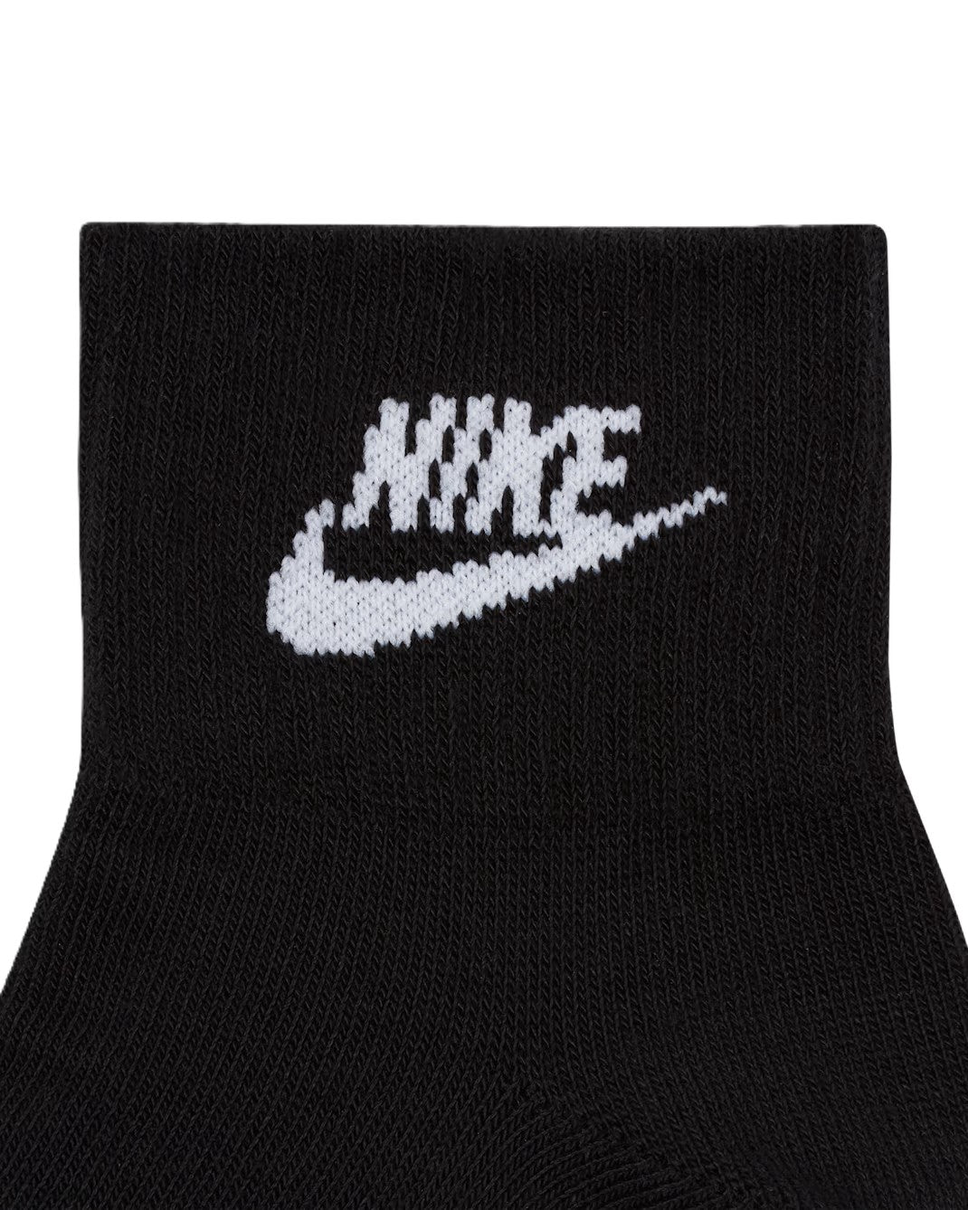 Nike Everyday Essential Ankle Socks (3 Pairs) Black/White