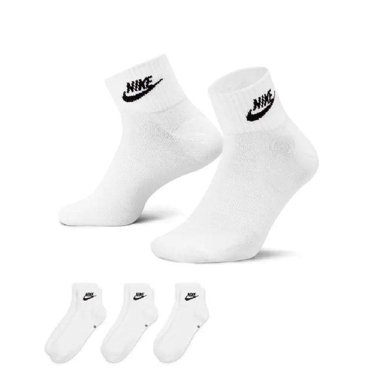 NIKE Nike Everyday Essential Ankle Socks (3 Pairs) Blanc DX5074-101