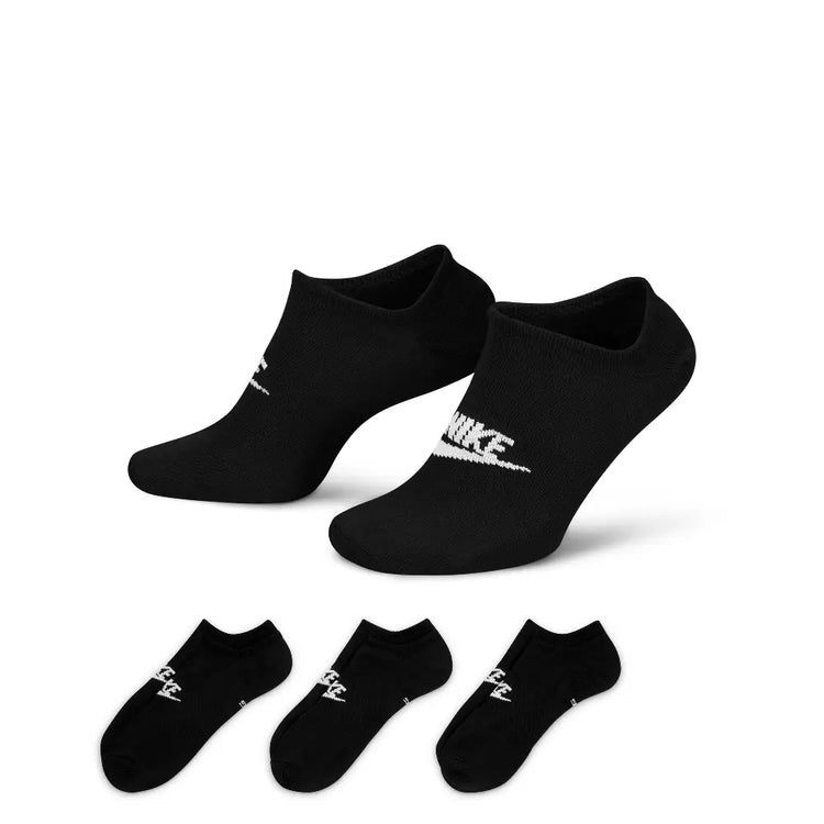 NIKE Nike Sportswear Everyday Essential No-Show Socks (3 Pairs) Noir DX5075-010