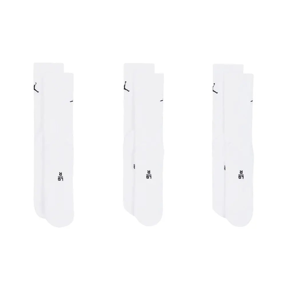 JORDAN Everyday Cush Poly Crew Socks (3 Pairs) DX9632-100