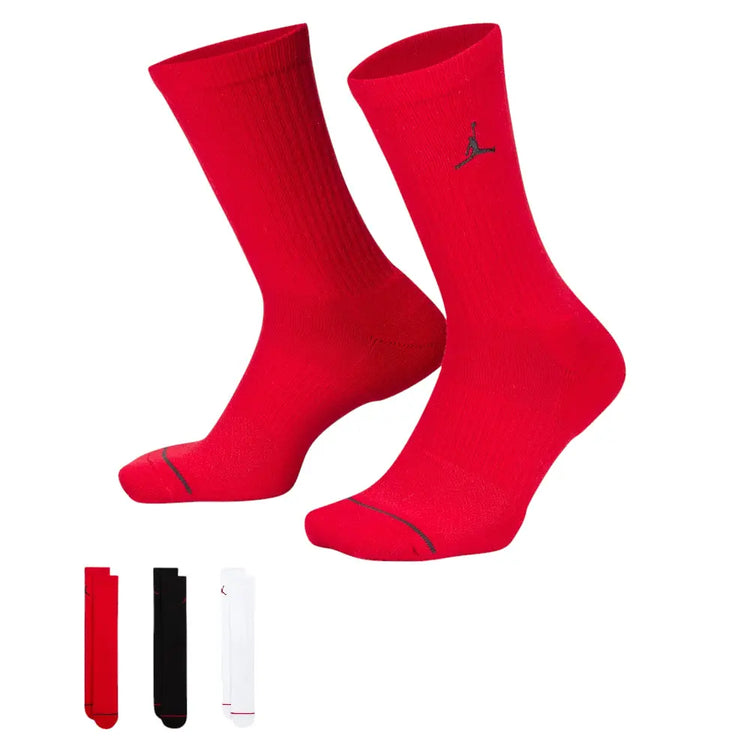 JORDAN Everyday Crew Socks Multi (3 pairs) DX9632-918
