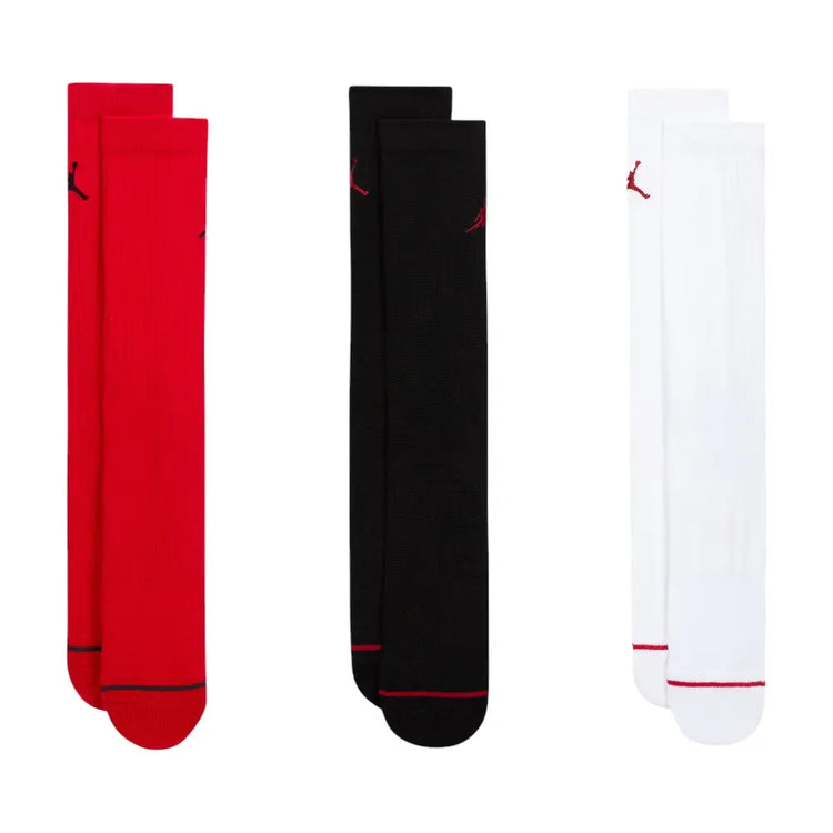 JORDAN Everyday Crew Socks Multi (3 pairs) DX9632-918