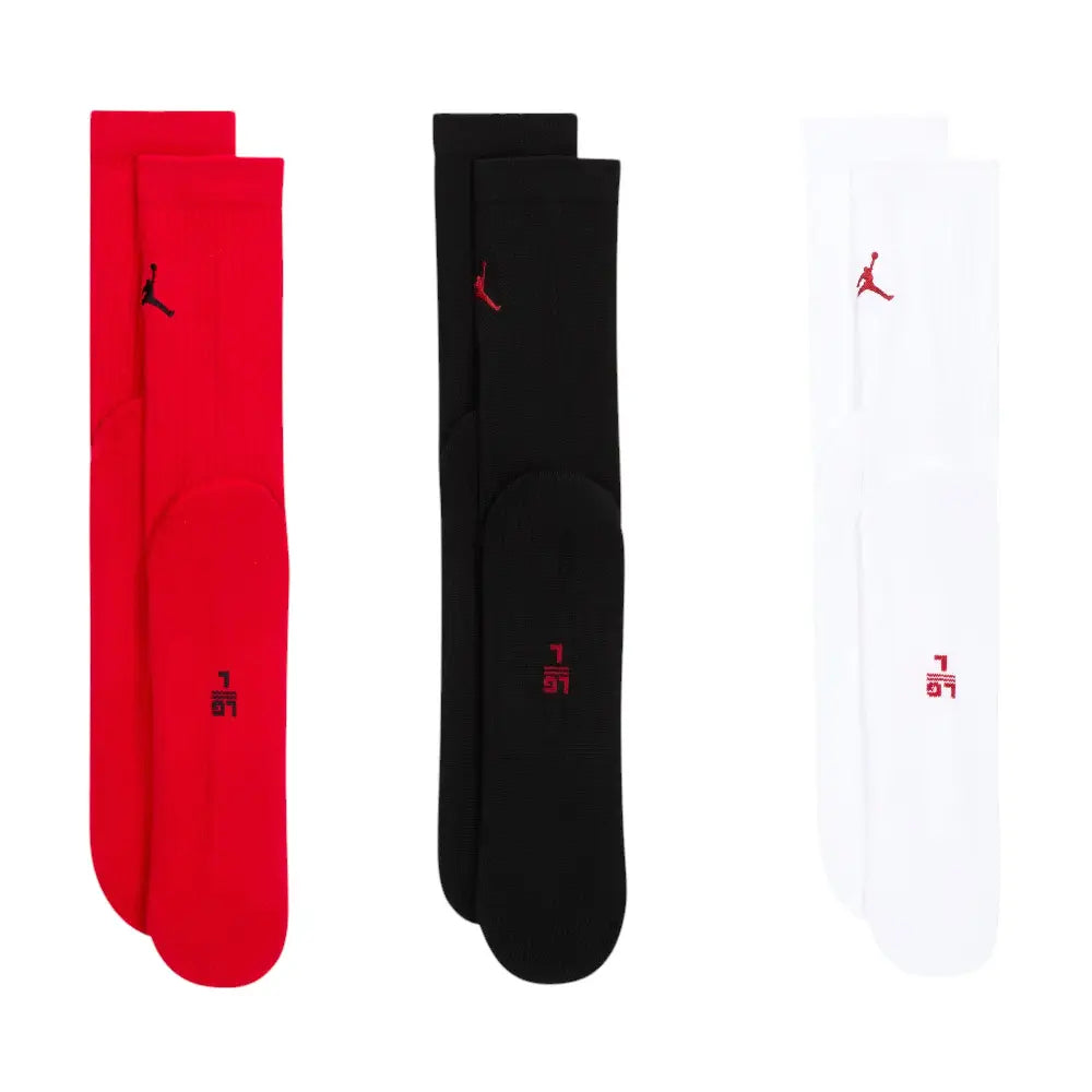 JORDAN Everyday Crew Socks (3 pairs) DX9632-918
